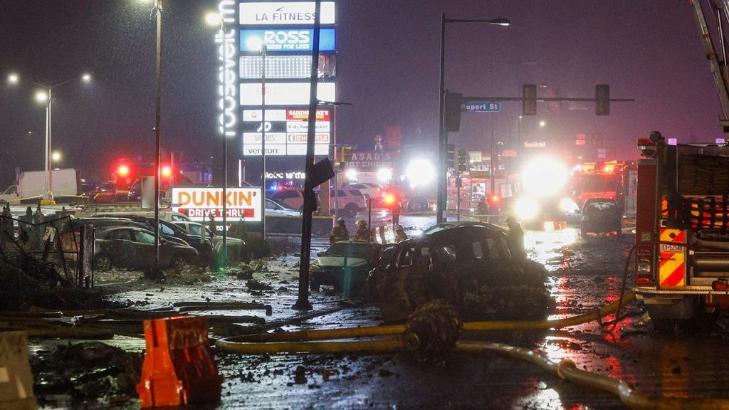 philly plane crash site