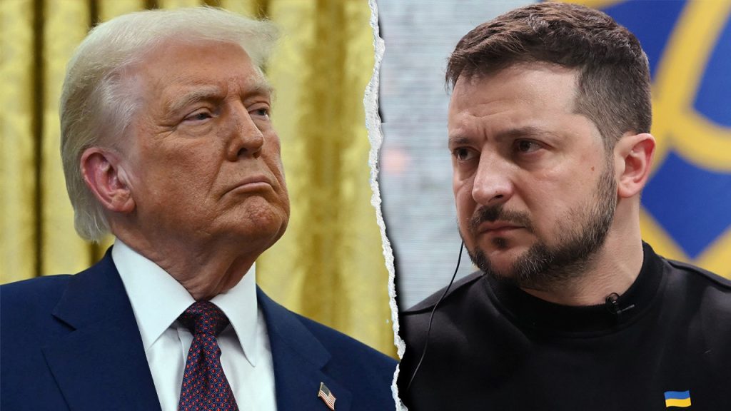 trump zelenskyy tear