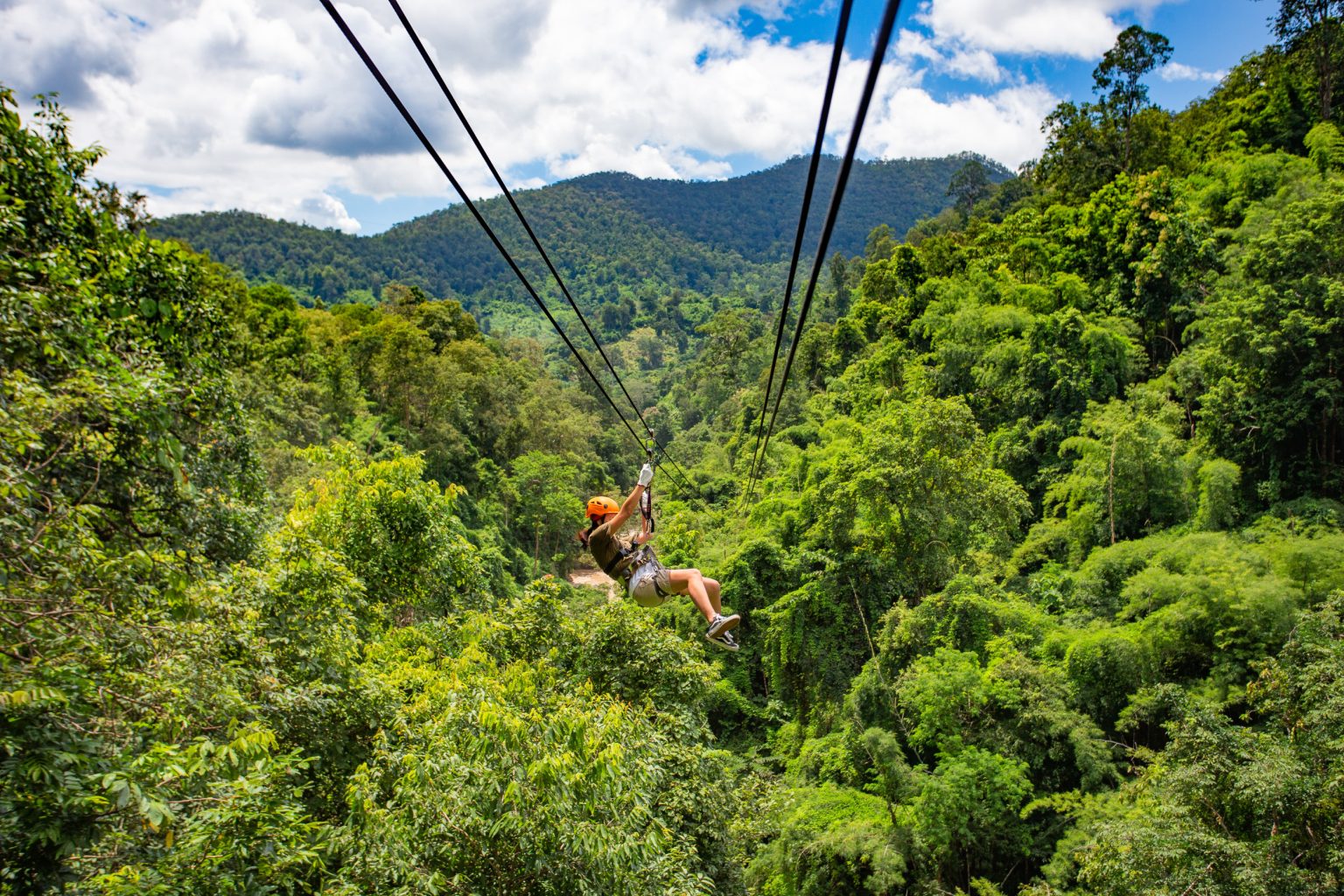 zipline ride chiang mai thailand