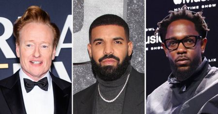 Conan OBrien Writer Defends Drake Joke at Oscars Kendrick Lamar