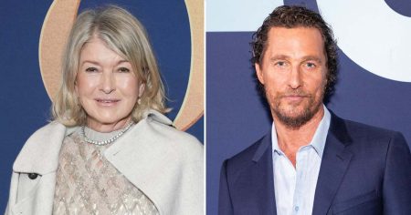 Martha Stewart Was Scared of Matthew McConaughey