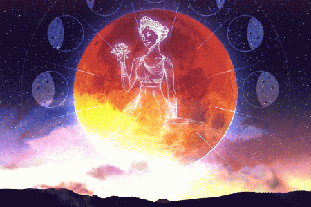 Virgo Blood Moon ANIMATE