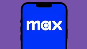 max logo blue purple