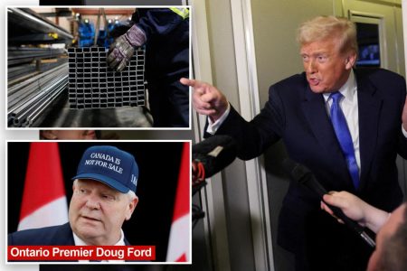 trump canada tariff steel ford comp