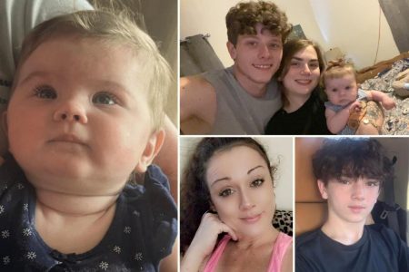 Array 7 month old baby dropped 108998319