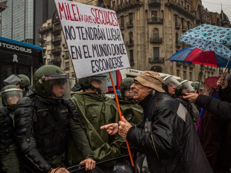 Pensioner Protesting in Buenos Aires. Patricio A Cabezas 1753467686