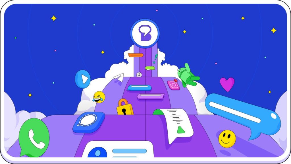 beeper android graphic