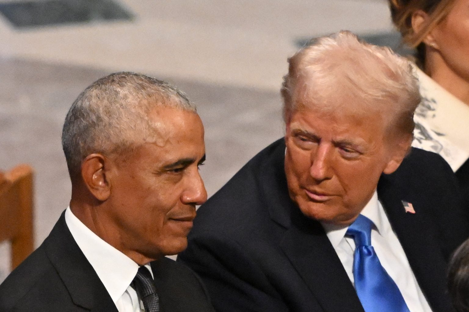 donald trump speaks barack obama
