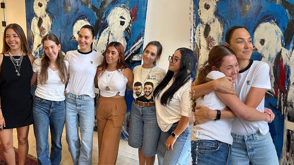 gal gadot hamas hostages visit split