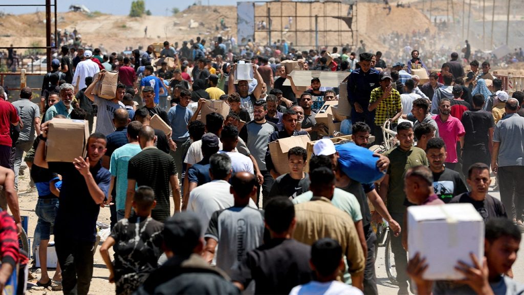 gaza humanitarian aid