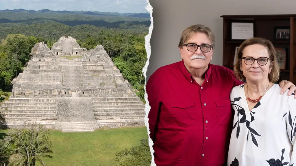 texas couple unearths maya king tomb caracol 3