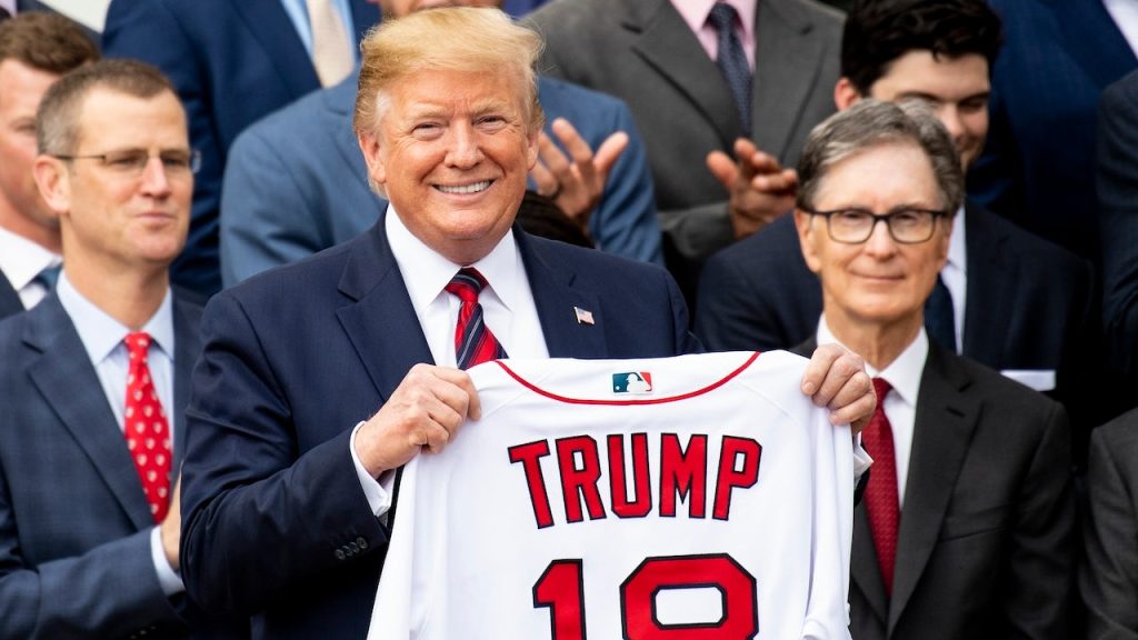 trump red sox