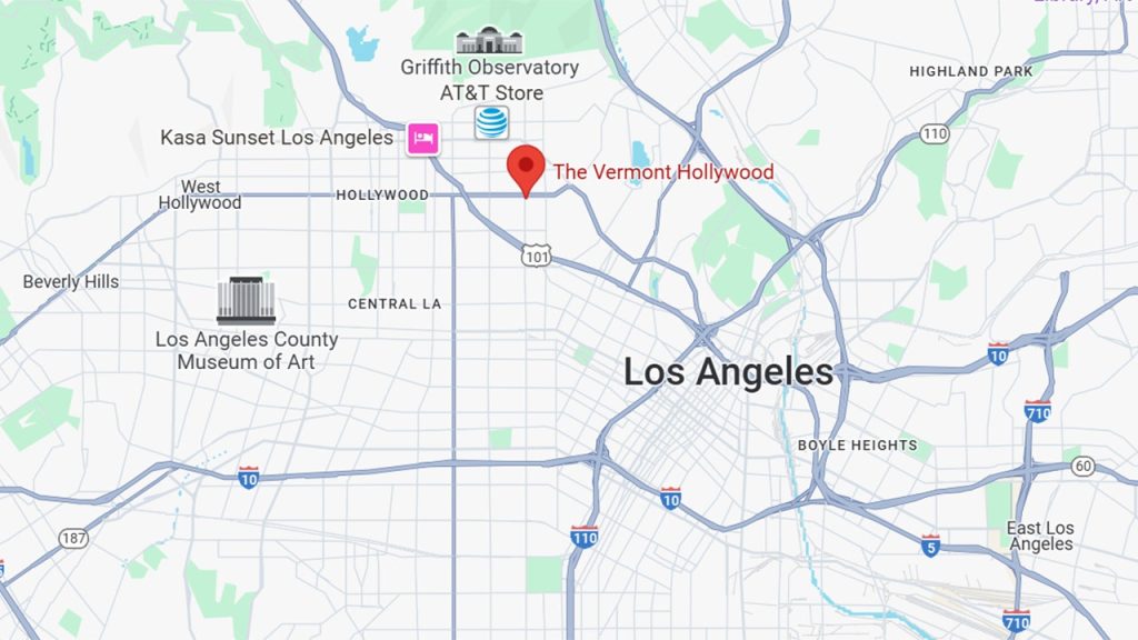 vermont hollywood location
