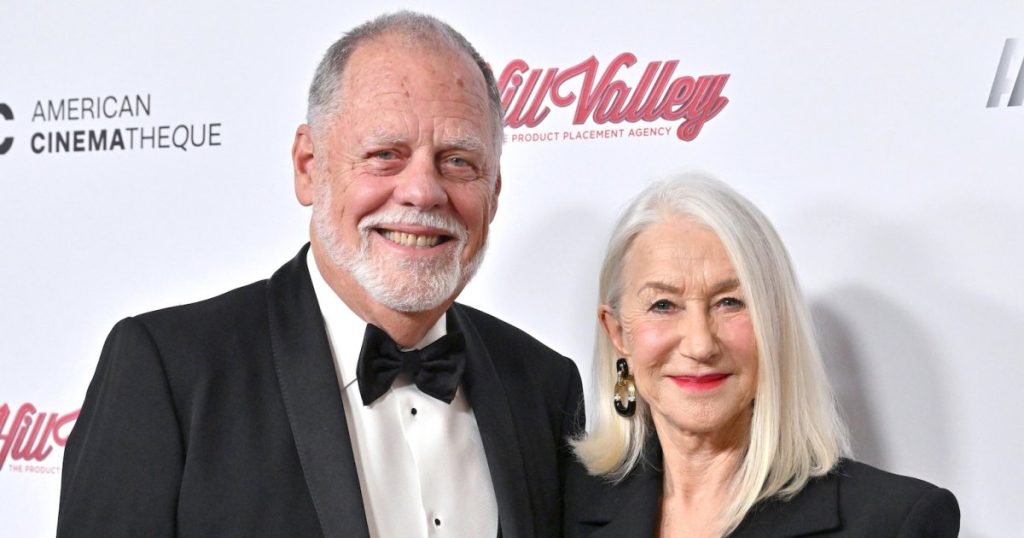 Helen Mirren and Taylor Hackford GettyImages 2014596949