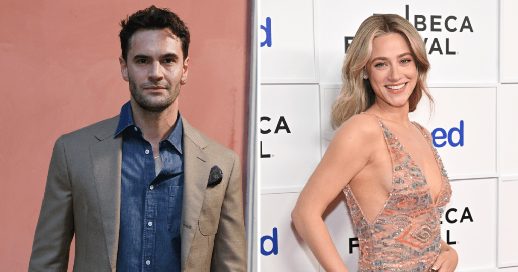 Tom Bateman and Lili Reinhart