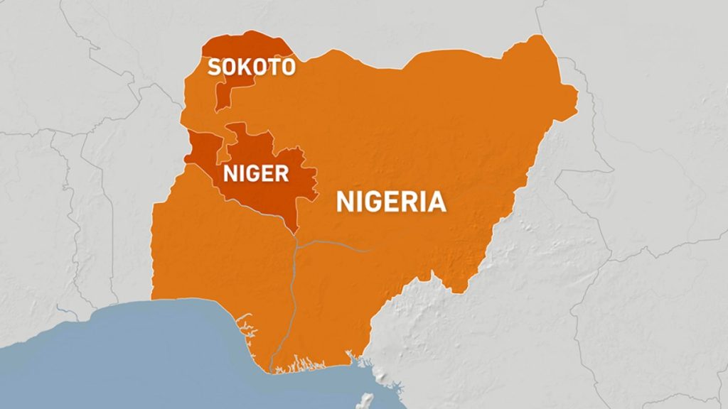 WEB MAP NIGERIA NIGER SOKOTO