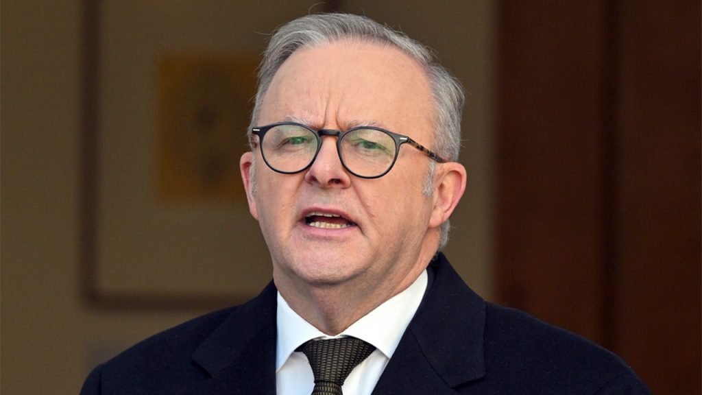 australia prime minister anthony albanese