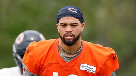 caleb williams training camp