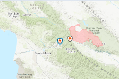 Array california wildfires santa maria gifford