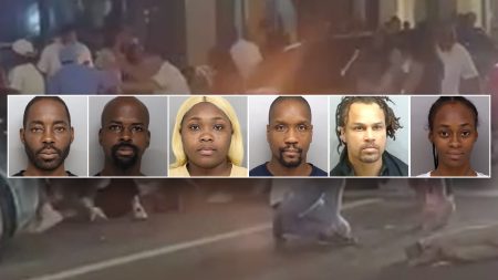 cincinnati brawl arrests mugshots thumbs