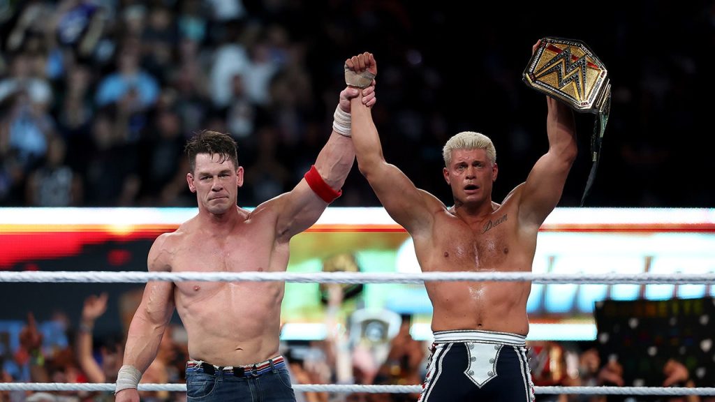 cody rhodes john cena wwe summerslam 080325
