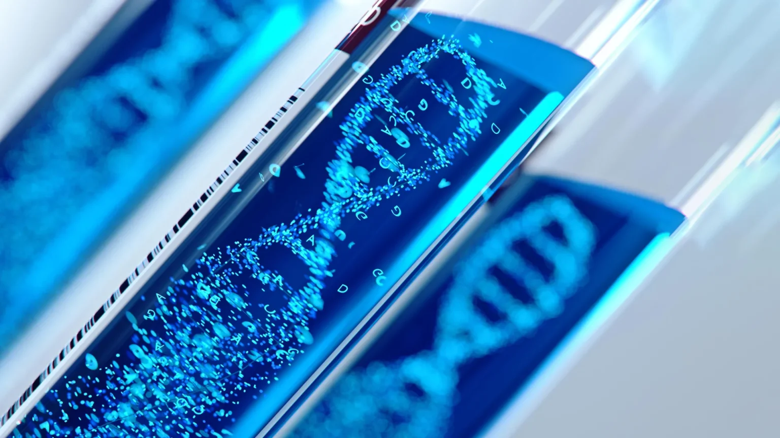 dna forming in test tubes.webp