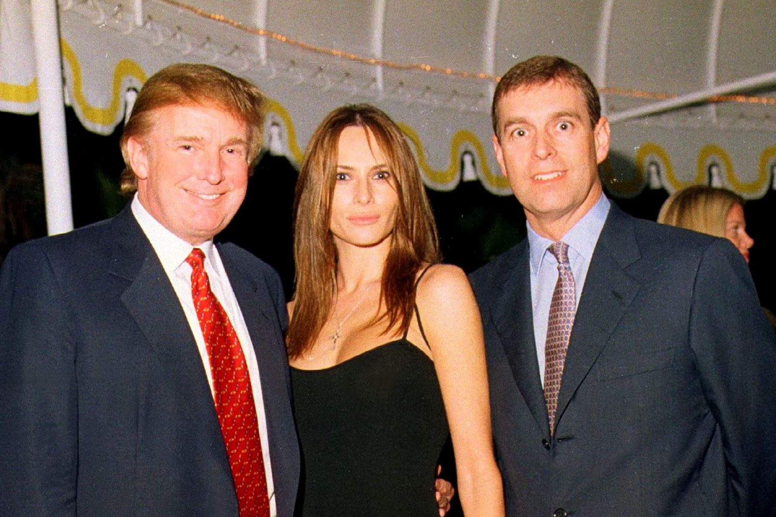 donald trump melania prince andrew