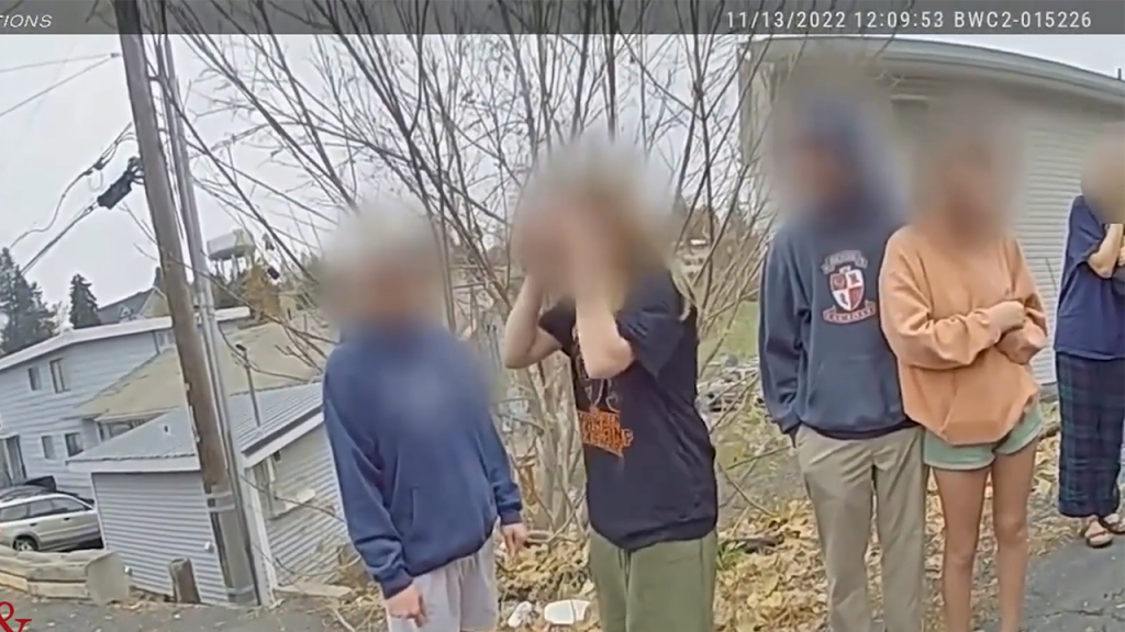 idaho student murders dm outside on bodycam