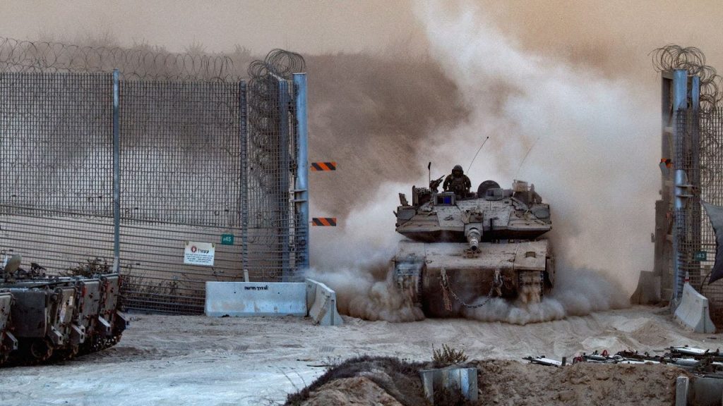 israel tank gaza