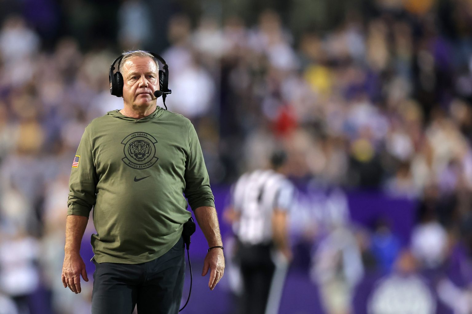 lsu tigers coach brian kelly