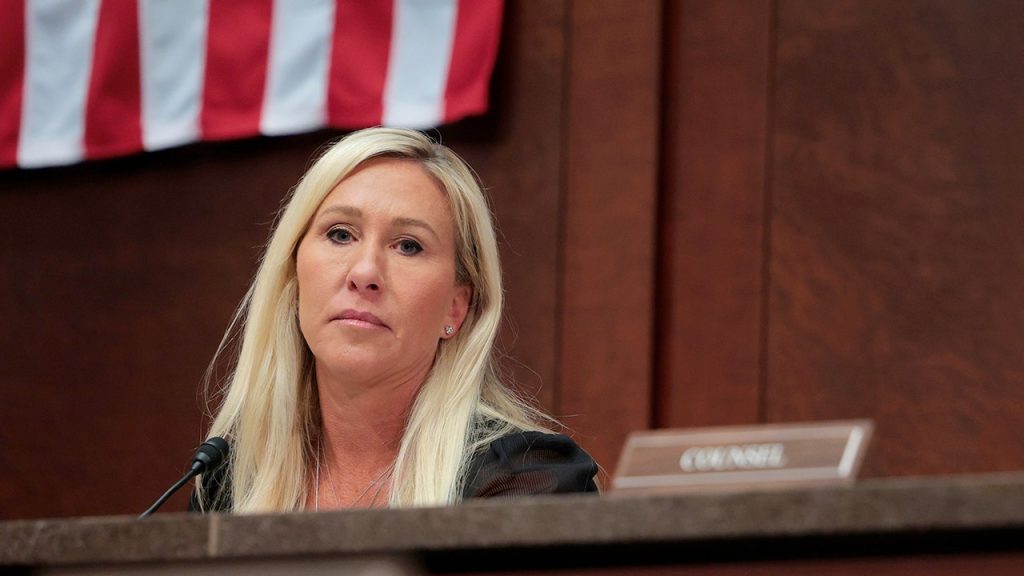 marjorie taylor greene us flag