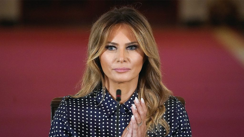 melania magazine anger