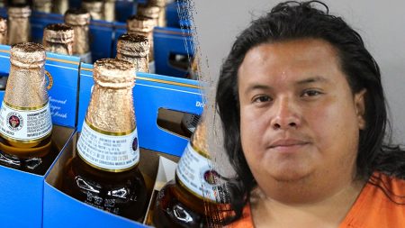 modelo beer bottles roberto sandobal lopez mugshot