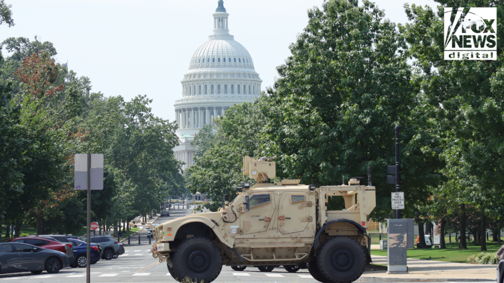 national gaurd and the capitol building