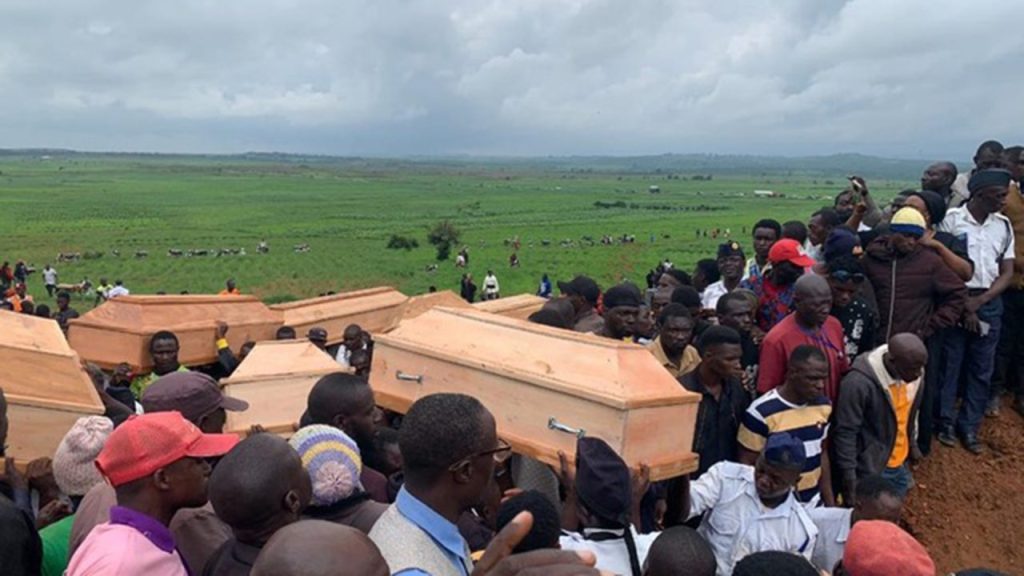 nigeria funeral of the victims bindi plateau state 25 july 2025 f csi