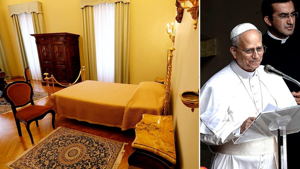pope leo move vatican redesign flatmates fox news 001