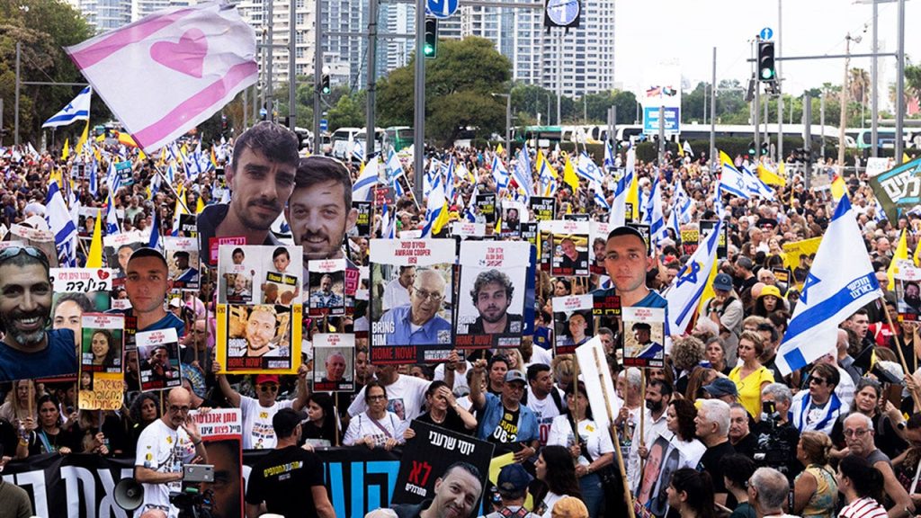 protesters demand hostages