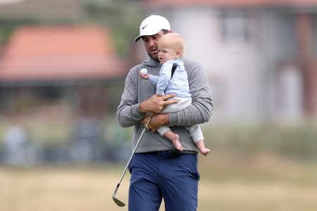 scottie scheffler his son bennett