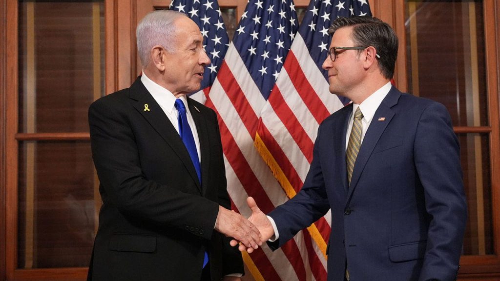 speaker johnson meets with netanyahu
