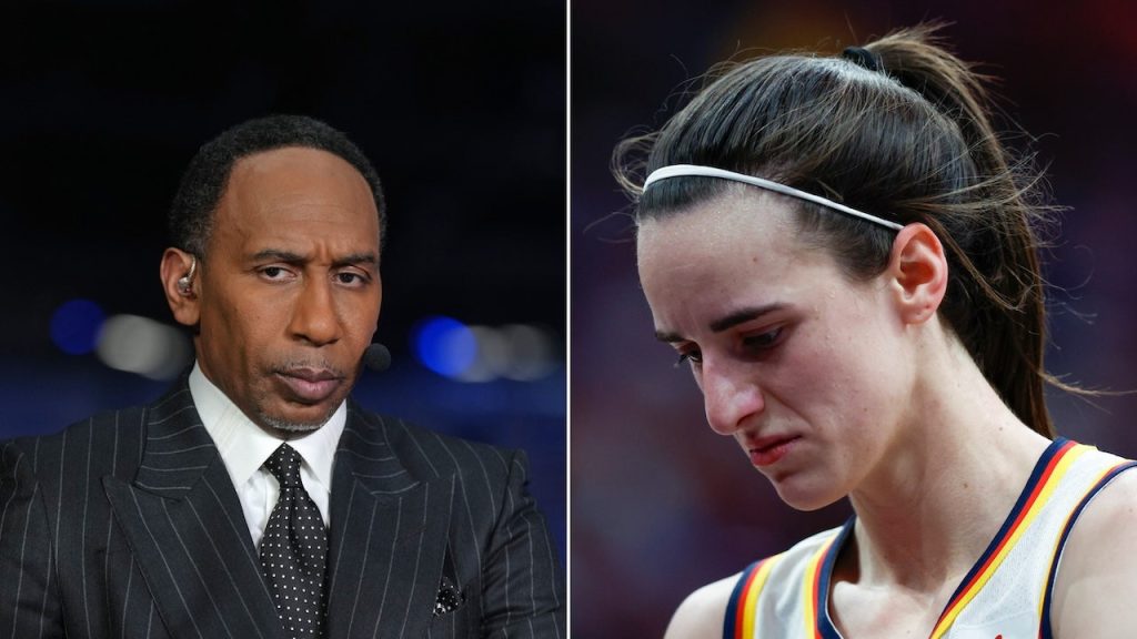 stephen a smith caitlin clark