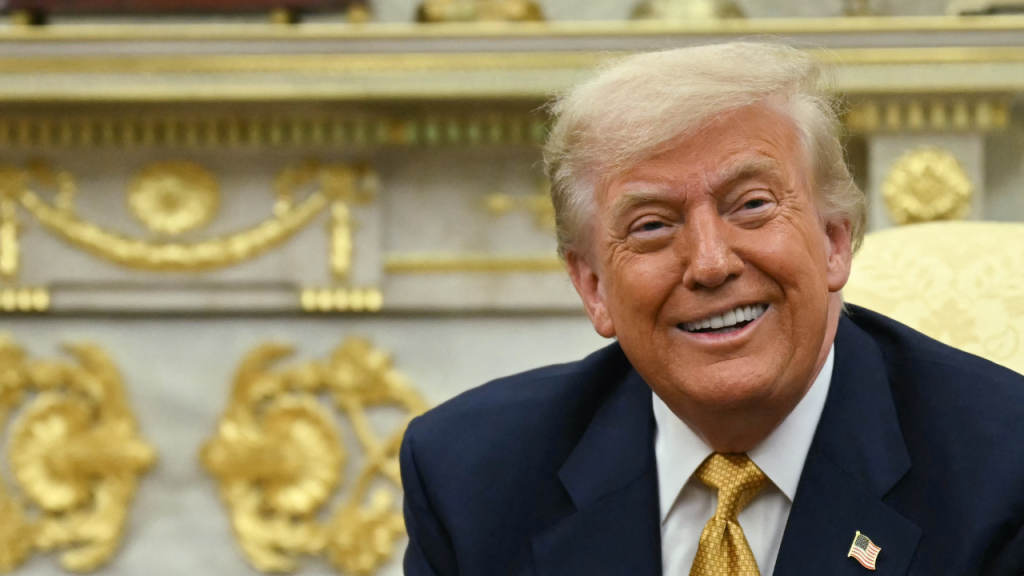 trump oval office gold fireplace