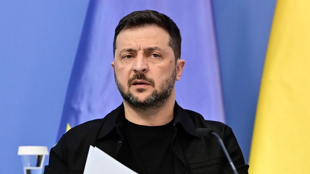 ukrainian president volodymyr zelenskyy makes statement