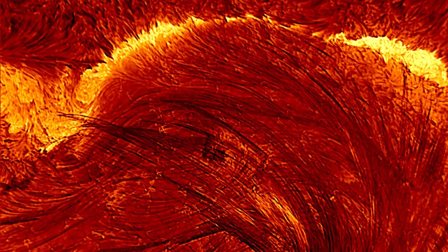 x class solar flare and coronal loops inouye telescope.webp