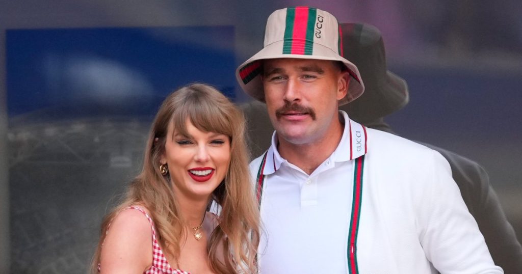 Taylor Swift and Travis Kelce GettyImages 2170993733