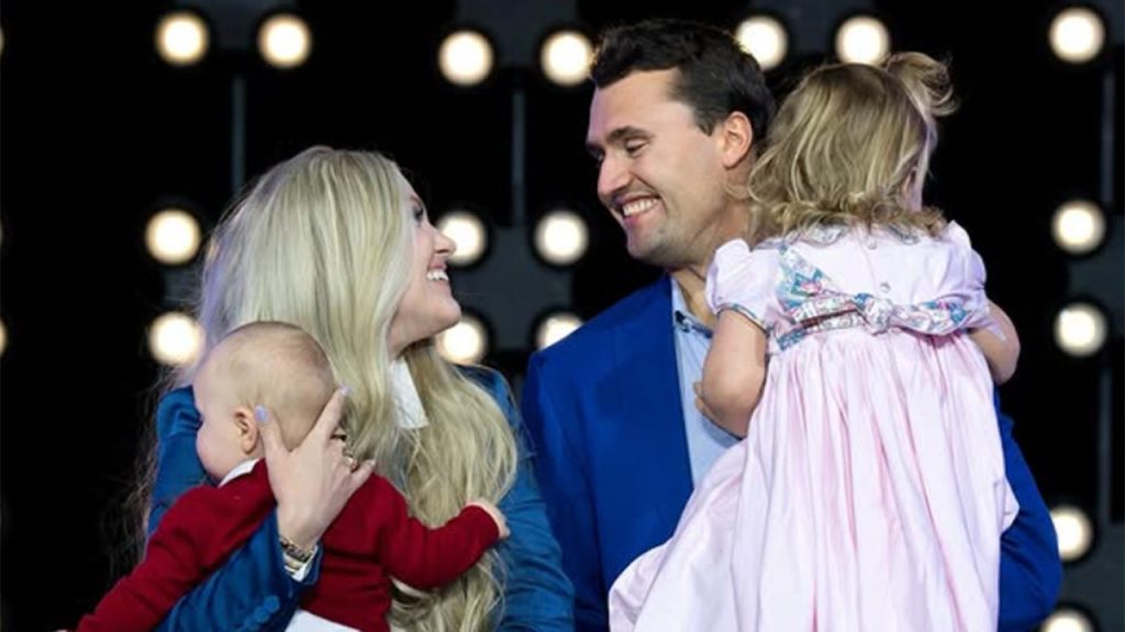 charlie kirk and erika kirk on christmas 2024