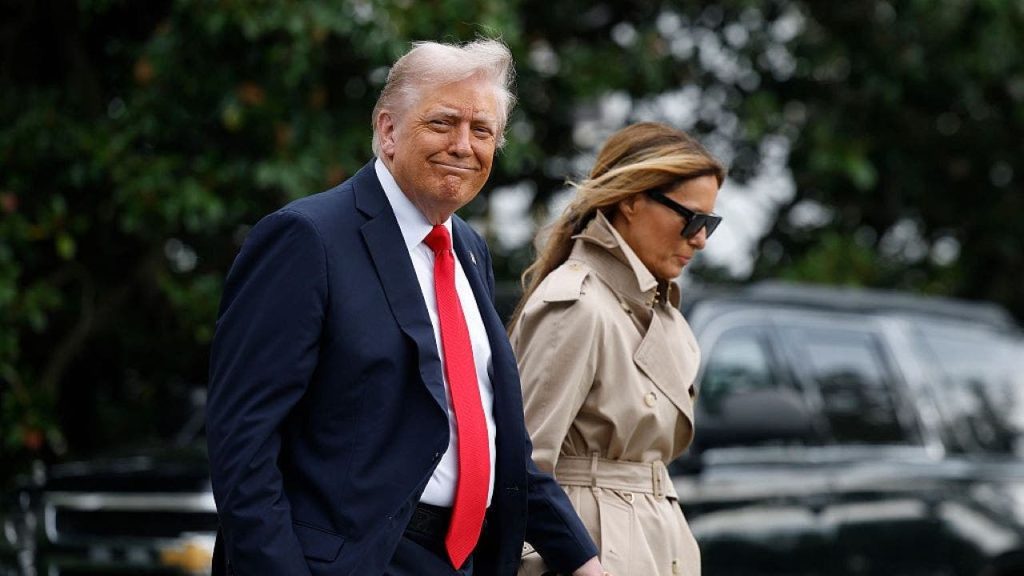 donald trump melania windsor