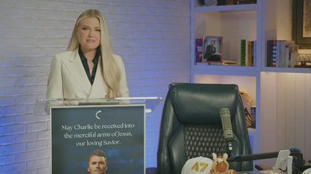 erika kirk live statement