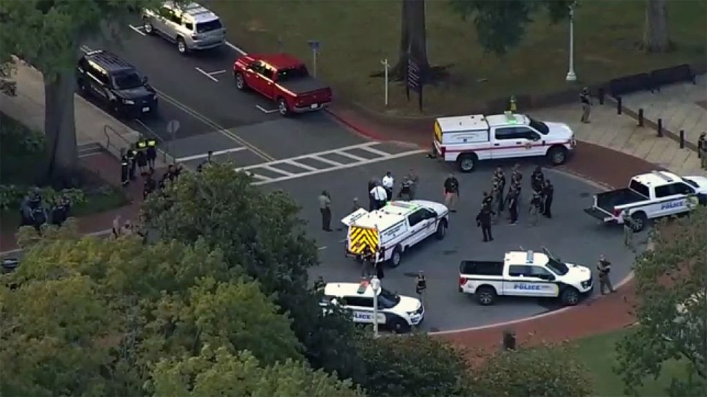 first responders on scene at naval academy