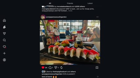 Array instagram ipad sushi