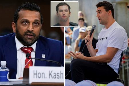 kash patel charlie kirk shooter grilling comp ee19a9